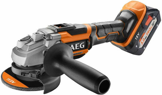 AEG Tools Bews 18-125bl-502c Polizor unghiular 125mm Baterie 2x5Ah