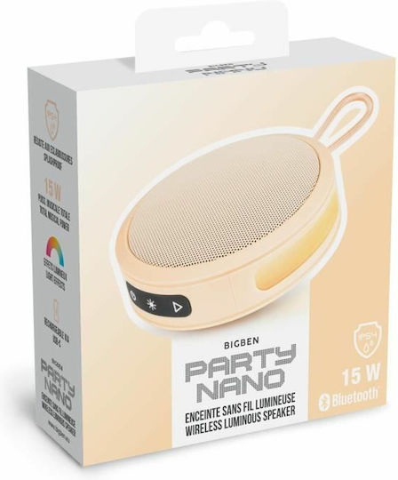 Bigben Interactive Party Nano Ηχείο Bluetooth 15W Πορτοκαλί