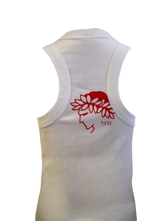 Men's Sleeveless Undershirt White