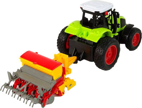 Lean Toys Teleghidat Tractor Verde