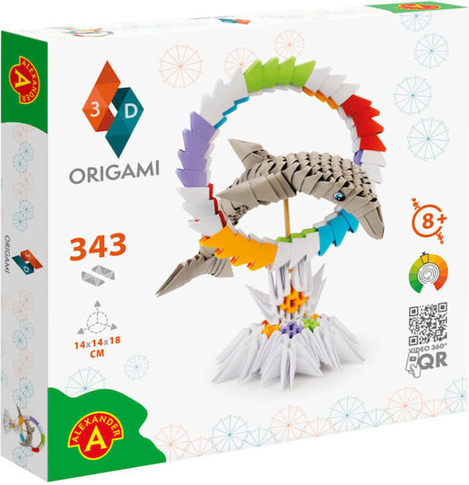 Alexander Toys Οριγκάμι Dolphin για Παιδιά 8+ Ετών 343τμχ