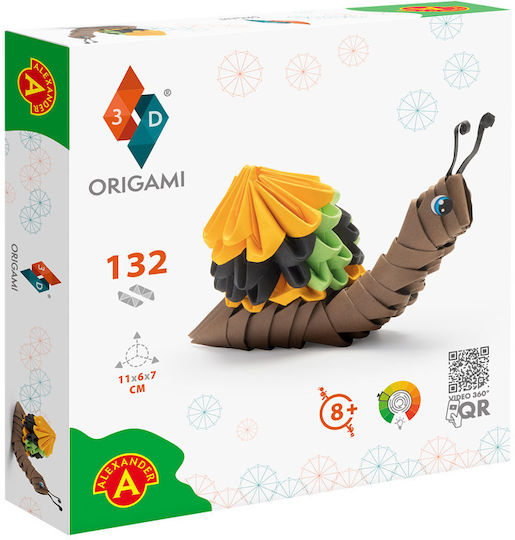 Alexander Toys Οριγκάμι Snail για Παιδιά 8+ Ετών 132τμχ