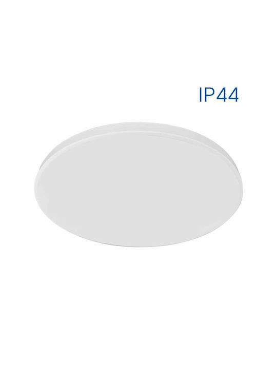 Vivalux Outdoor Ceiling Flush Mount with Integrated LED in White Color VIV004811