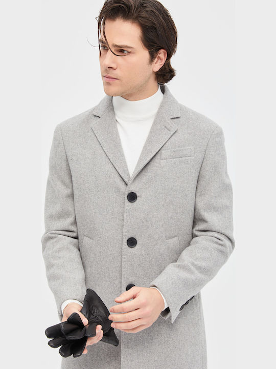 Men's Coat Light Grey