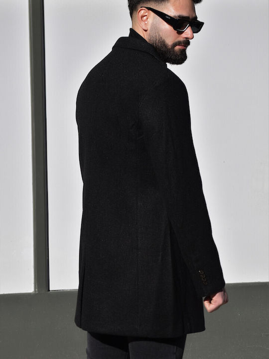 Men's Half Coat Black