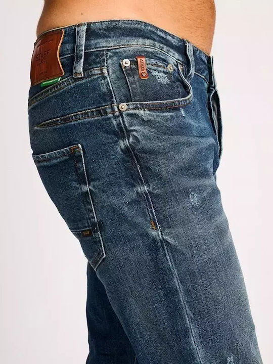 Simon Men's Jeans Pants Blue