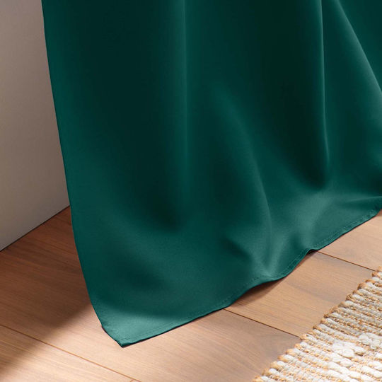 Douceur d'Intérieur Blackout Curtain with Grommets L-c Occult Green 135x240cm