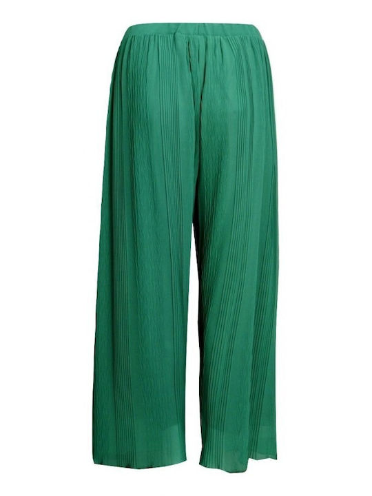 Exsys Women's Fabric Trousers Green