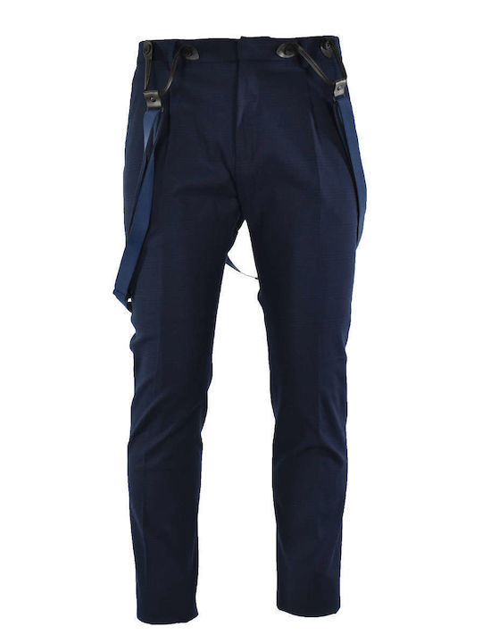 Hose Chino Elastisch Blue