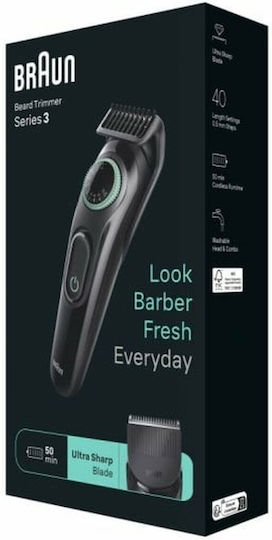 Braun Trimmer Μηχανή Επαναφορτιζόμενη 447795