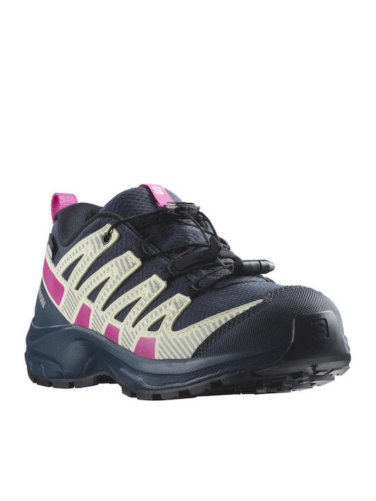 Kids Waterproof Hiking Shoes Xa Pro V8 Fuchsia