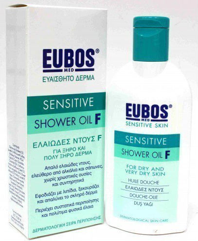 Eubos Shower Oil F Душ Гел с Бадем Успокояващ 200ml
