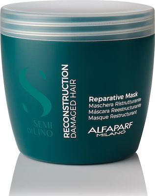 Alfaparf Milano Semi di Lino Reconstruction Reparative Hair Mask Hydration 500ml