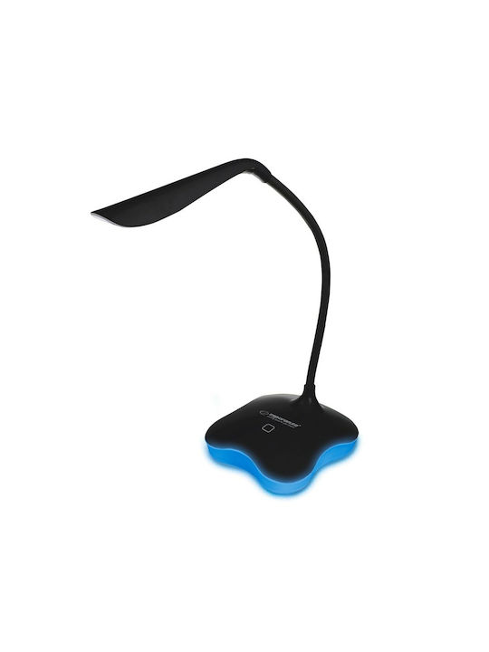 Esperanza Mimosa LED Office Lamp with Flexible Arm in Black Color
