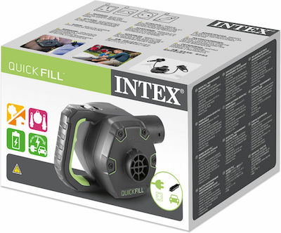 Intex Quick Fill Electric Rechargeable Pump for Inflatables 12V