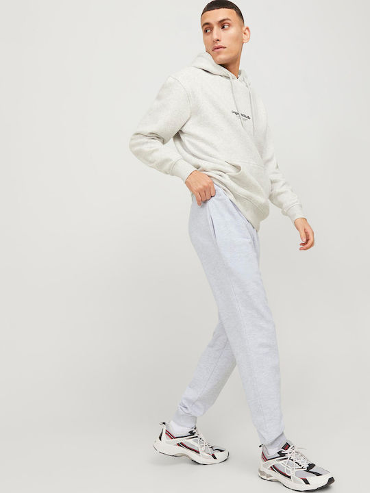 Gordon Pantaloni de trening fără Elastic white-melange