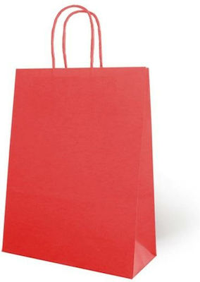 Fama Industrie Paper Bag for Gift Red 31x42x11cm. 25pcs