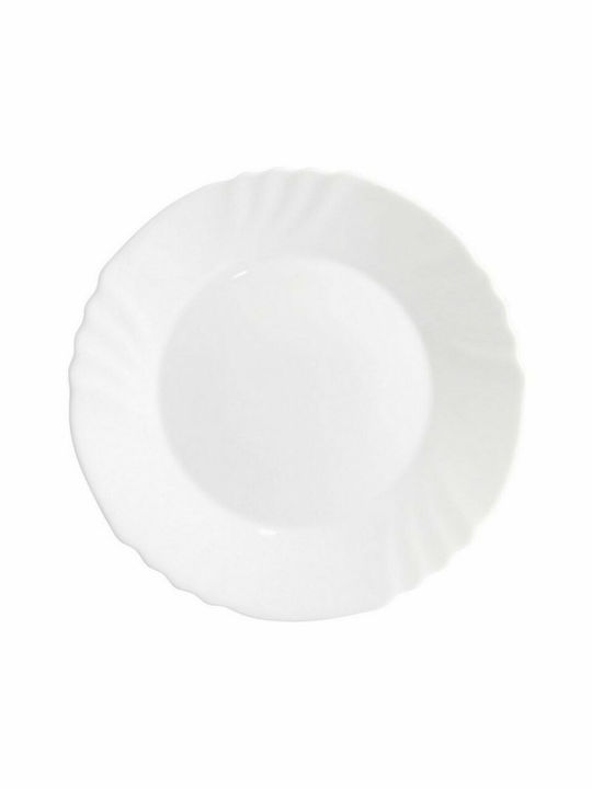 Bormioli Rocco Ebro Porcelain Desert Plate White 20cm 36pcs