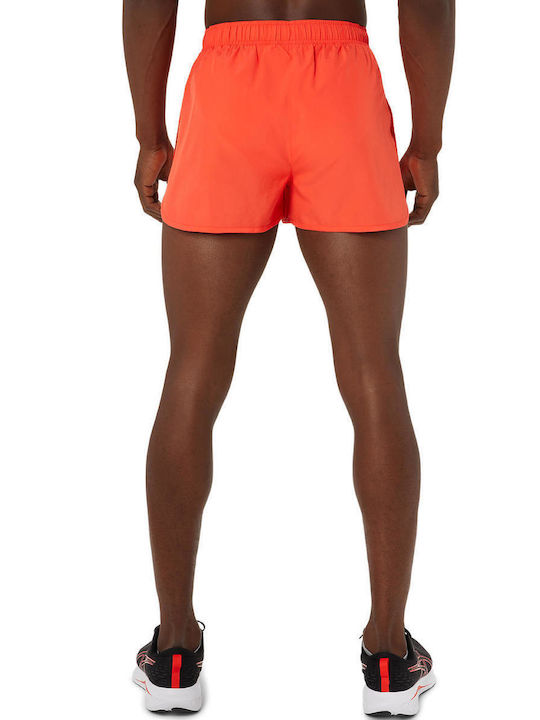 Core Split Sports Men's Shorts Red