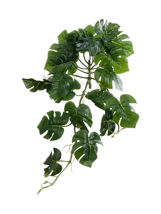 GloboStar Hanging Artificial Plant Monstera Garden Green in Box 1pcs