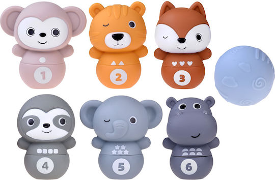 Jokomisiada Bowling Bowling Ball Zoo για 6+ Μηνών