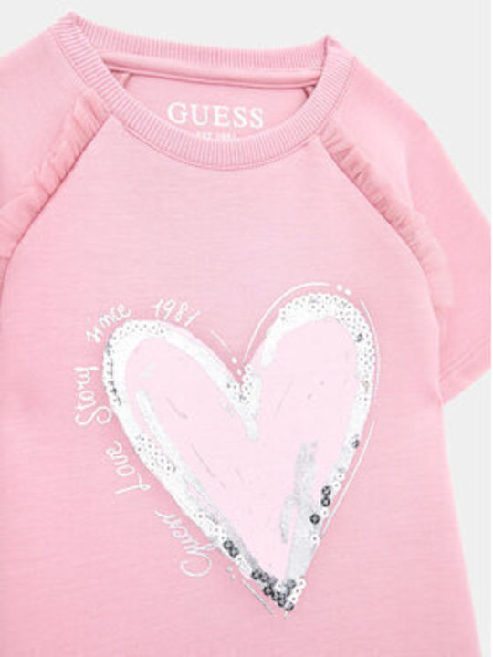 Guess Rochie pentru Copii Pink