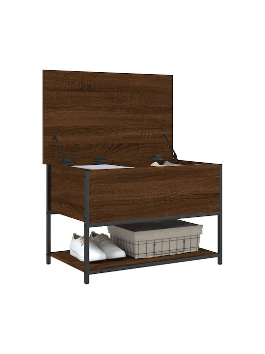 vidaXL Außenlagerbox Hölzernes L70xB42.5xH47cm