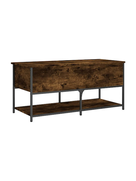Eingangsmöbel mit Schuhschrank & Bank Smoked Oak 100x42.5x47cm
