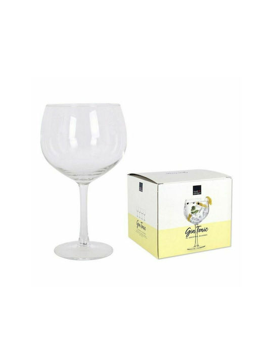 Bohemia Set de pahare pentru Vin Alb din Cristal Cu picior 650ml 4buc