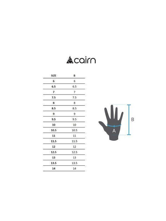 Cairn Men's Ski & Snowboard Gloves Black