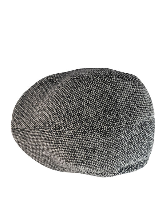 Brims and Trims Men's Flat Cap Grey Light