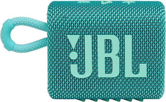 JBL Go 3 Waterproof Bluetooth Speaker 4.2W with Battery Life up to 5 hours Teal