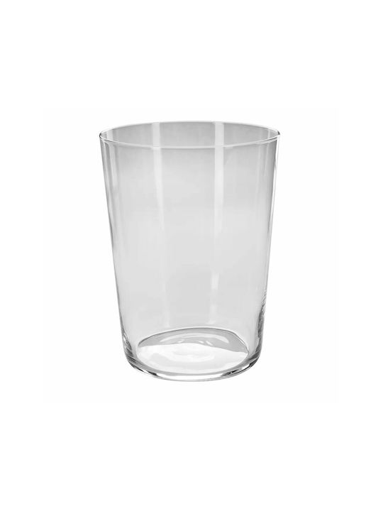 Crisal Set Gläser Wasser aus Glas 550ml 12Stück