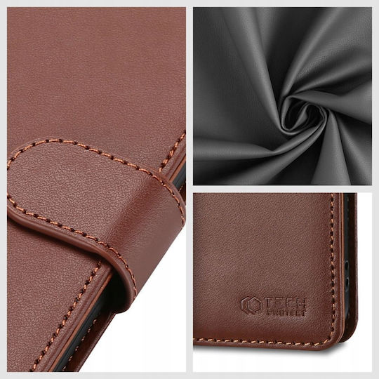 Tech-Protect Wallet Δερματίνης Μαύρο (Samsung Galaxy S24 Ultra.)