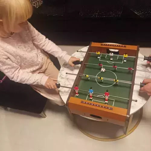 Kruzzel Wooden Football Tabletop L50xW10xH31cm 21909