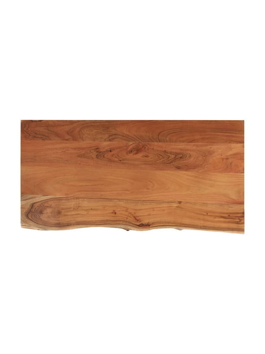 vidaXL Badezimmer-Unterschrank aus Massivholz 120x60x2,5cm 370264