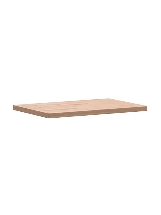 vidaXL Badezimmer-Unterschrank aus Massivholz Beech 60x40x2.5cm 355990 1Stück