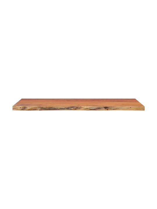 vidaXL Rectangular Bathroom Vanity Unit made of Solid Wood Acacia 120x60x2.5cm 370264 1pcs