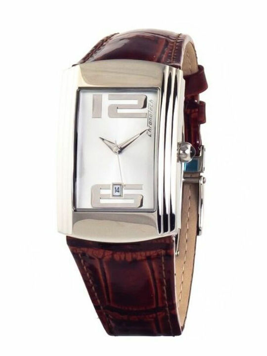 Chronotech Ceas de Damă cu Roz Curea din Piele