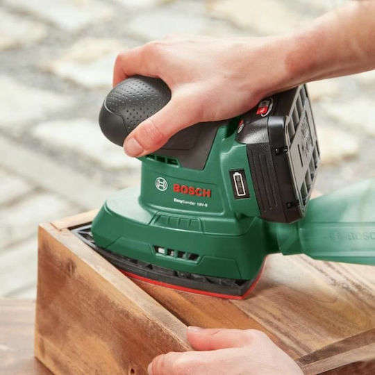 Bosch Easysander Τριβείο Δέλτα 18V Solo με Σύστημα Αναρρόφησης
