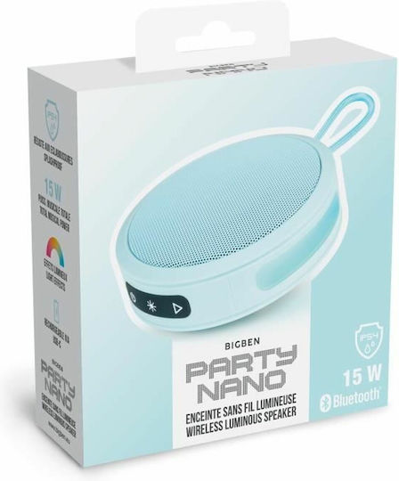 Bigben Interactive Party Nano Boxă Bluetooth 15W Albastru deschis