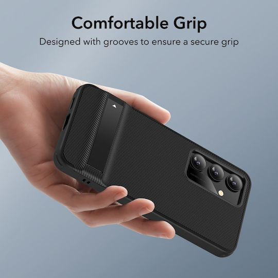 ESR Air Shield Boost Back Cover Silicone / Plastic 1.2mm Black (Galaxy S24)