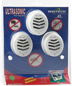 Weitech Ултразвуково устройство за Паяци / Кърлежи 3бр