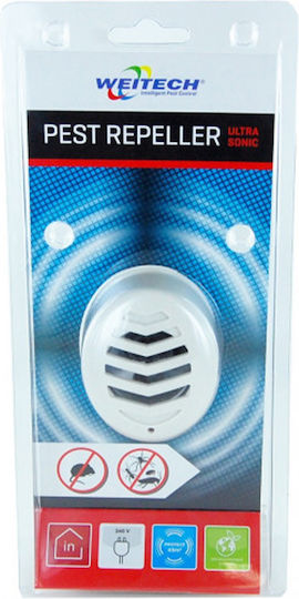 Weitech Pest Reject Repeller Συσκευή Υπερήχων για Κατσαρίδες / Κουνούπια