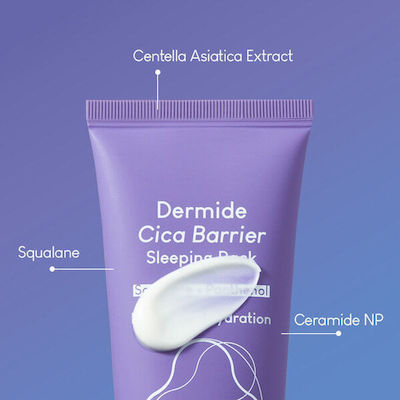 Purito Dermide Cica Barrier fără culoare Light Hidratantă Cremă Pentru Față cu Ceramide 80ml