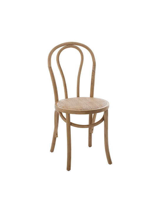 Montreal Cafe Wooden Chair Dark Honey 40x40x87cm