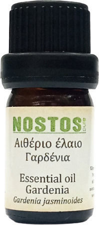 Nostos Pure Γαρδένια Gardenia Αιθέριο Έλαιο Γαρδένια 5ml
