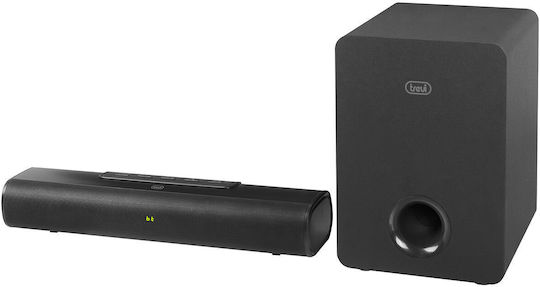 Trevi SB 8380 SW Саундбар 2.1 Bluetooth и HDMI 90W с Безжичен Субуфер и Дистанционно Черен