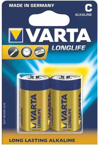 Varta LongLife Baterii Alcaline C 1.5V 2buc