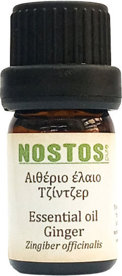 Nostos Pure Αιθέριο Έλαιο Ginger 50ml